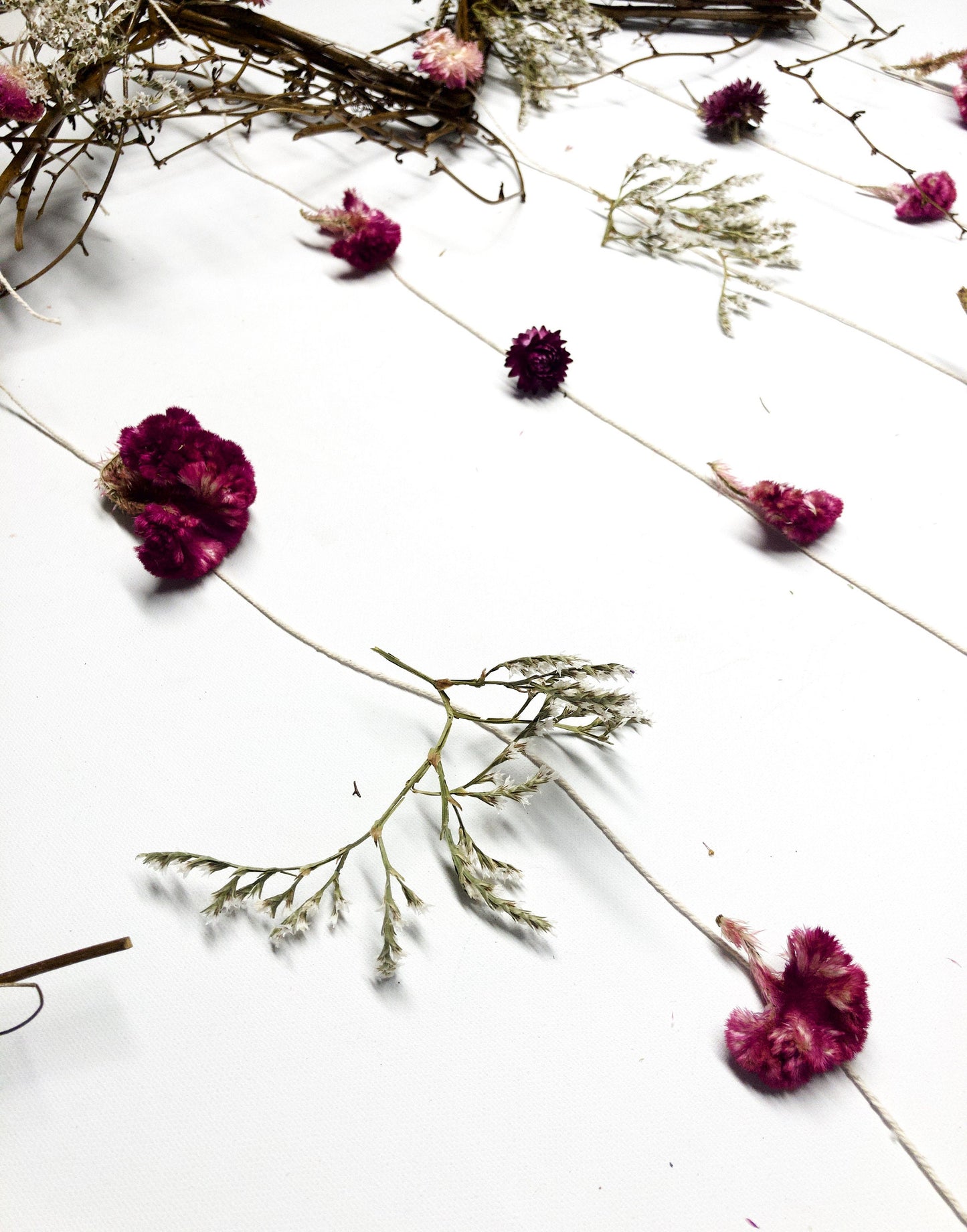 Floral Wall Decor, Dried Flowers, Art, Floral, Wall, Branches, Twigs, Preserved, Nursery, Bedroom Decor, Nook Decor, Rustic Farmhouse