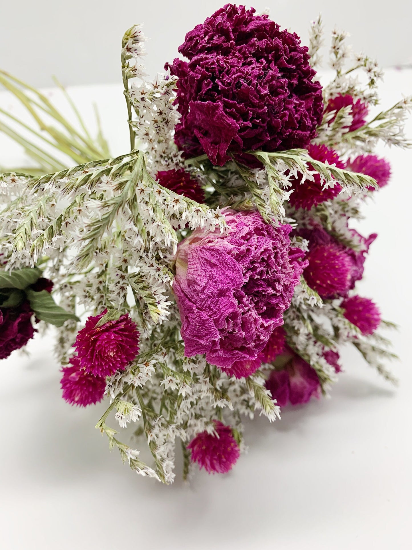 Valentine Bouquet, Natural Flowers, Wedding Boquet, Colorful, Light, Gentle, Wedding, bridal, pink, white, peonies, statice