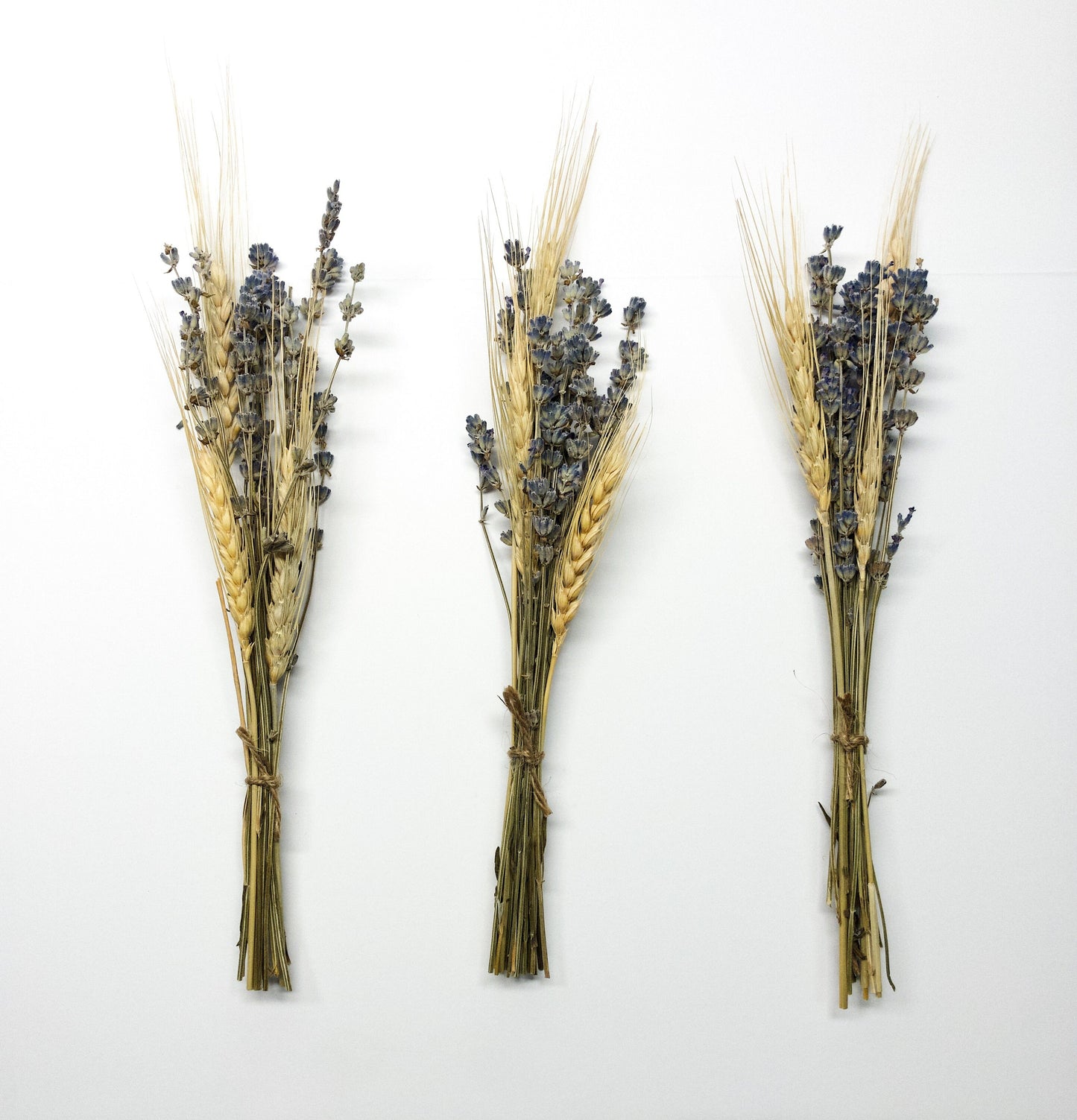 Party Favors, Lavender Bunch, Wedding, Wheat, Dried Flowers, Twine, Party Decor, Bridal, Decoration, Gift, Details, GradeB