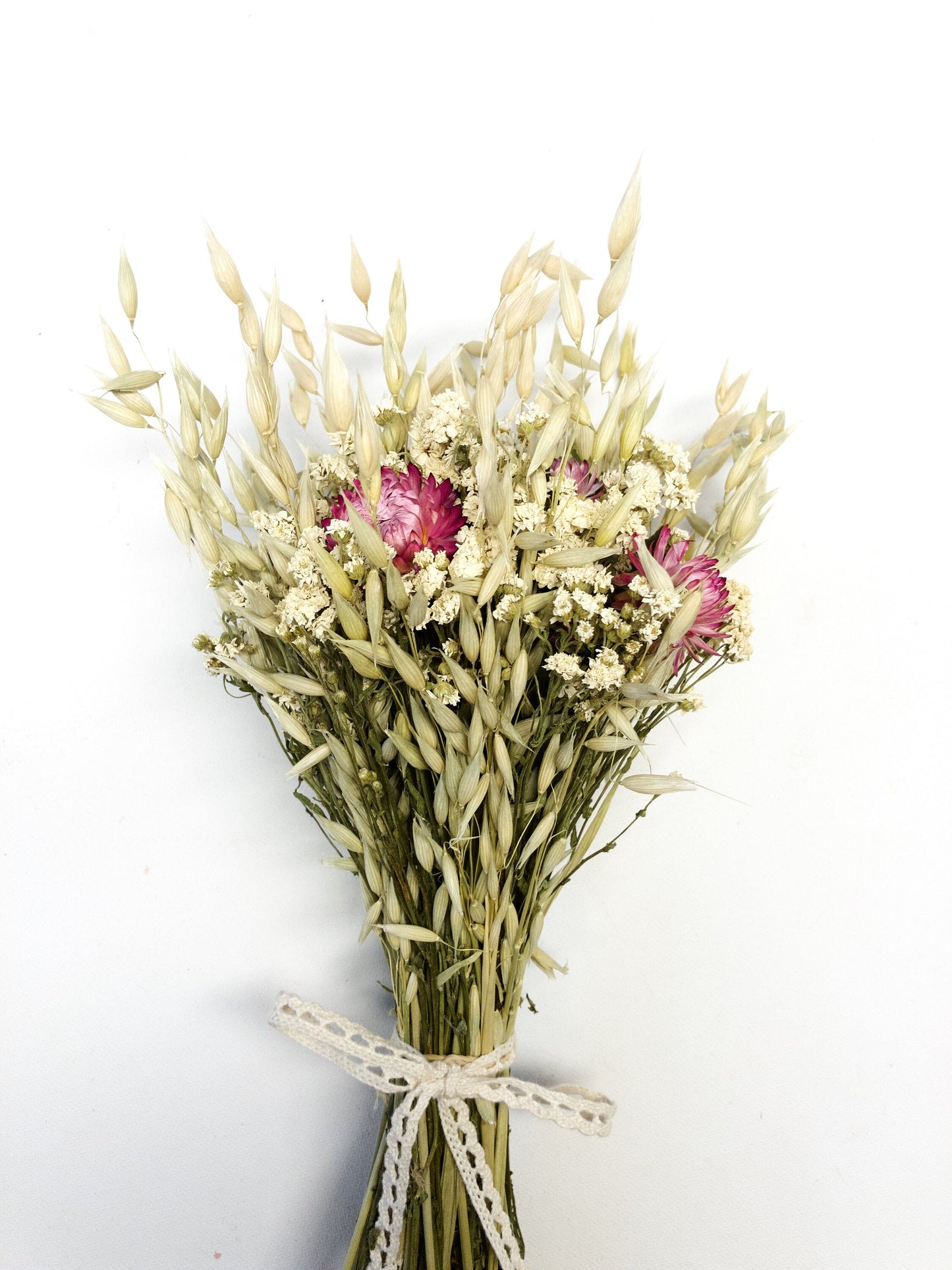 Wedding Bouquet, Floral Arrangement, Spring Colors, Wheat, Fall, Spring, House Decor, Dried Flowers, Preserved Floral, White and Purple