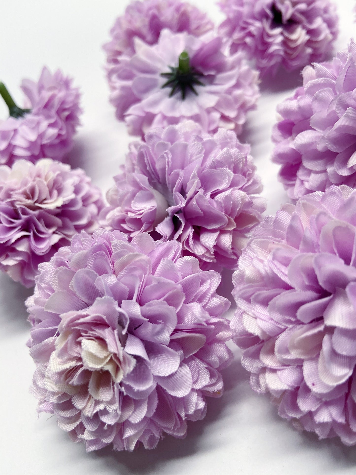 lavender flower heads 10 Faux Flowers, Fake Flowers, spring color, lavender Flower heads, Fl – Grey Peony Boutique