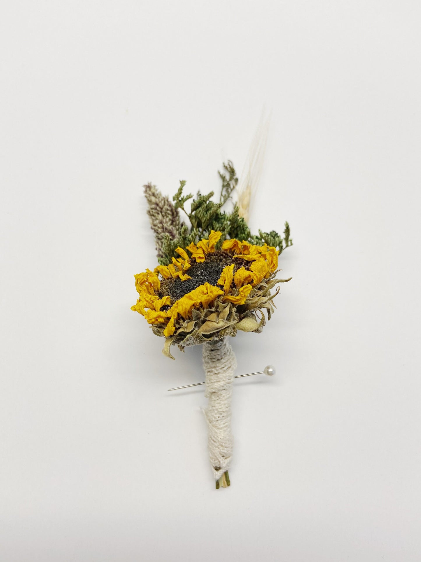 Wedding Boutonniere, Dried flowers, Preserved, Wedding Accessory, House Decoration, Rustic Wedding, Simplicity, Simple, Neutral