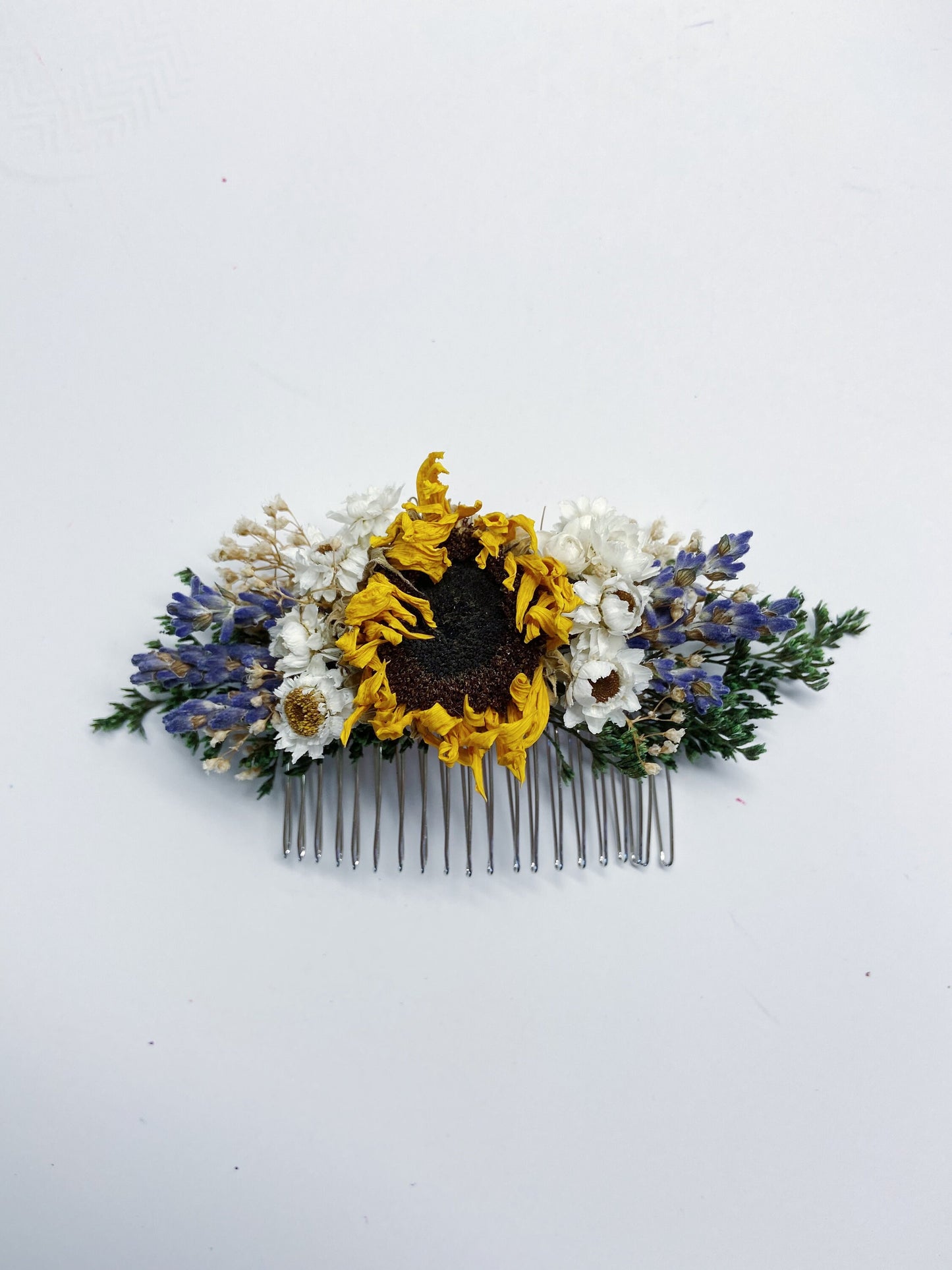 Wedding Bouquet, Wildflowers, Lavender, sunflowers, Caspia, mini gyp, safflower, ammobium, house decor, wedding bouquet, throw