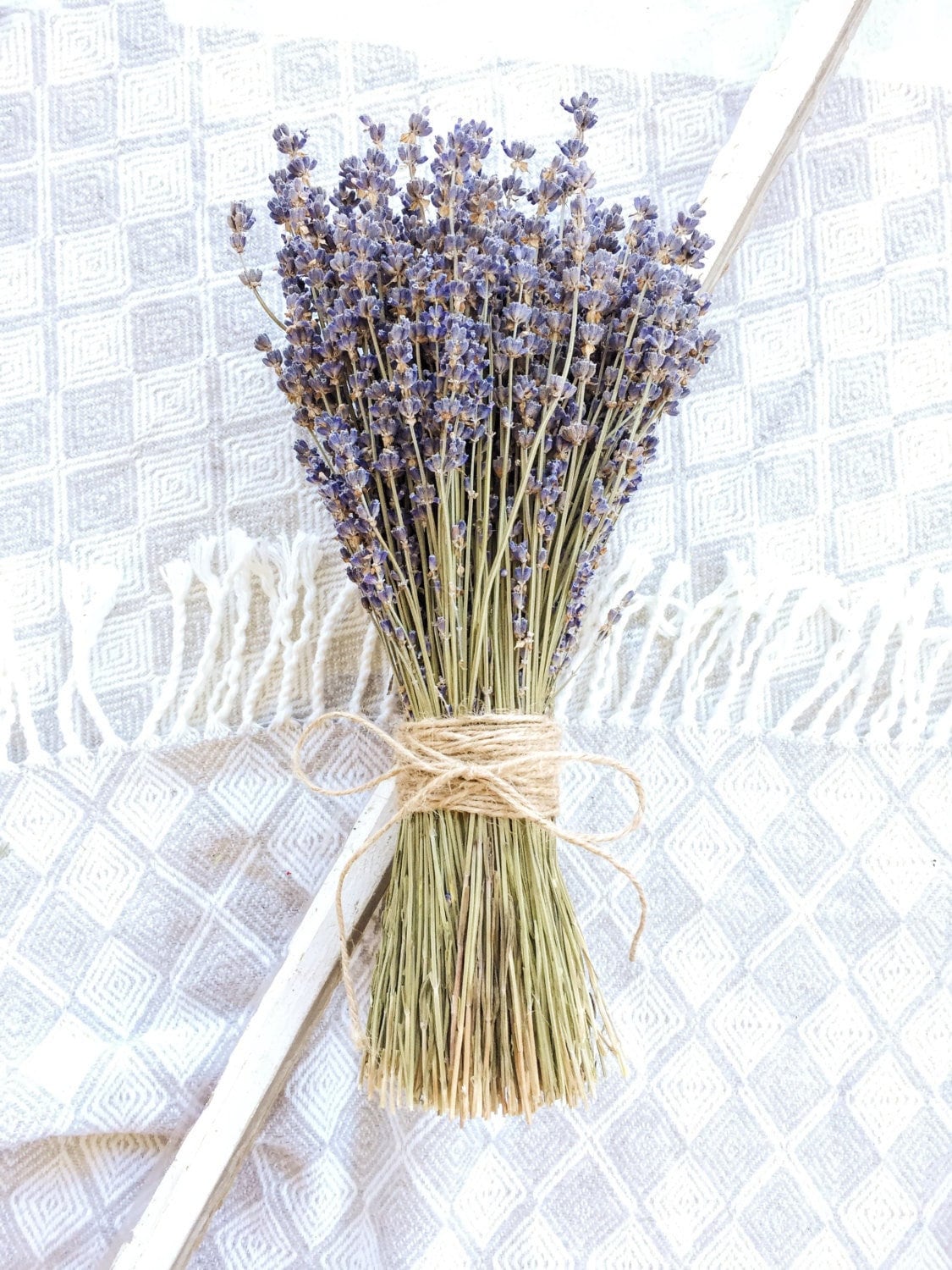 Dried Lavender Bouquet, Wedding, Bridesmaids, Flower Arraignments, Dry Floral, Country Bunch, Modern, Burlap, Bundle, Dry, Preserved, Bridal